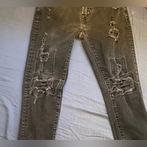 American Eagle Black Ripped Jeans